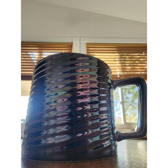 Starbucks Iridescent Rainbow Luster Swirl Coffee Cup Tea Mug 12oz - Picture 2 of 5